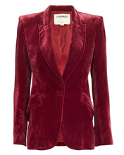 L'Agence Velvet Pinot Noir Blazer